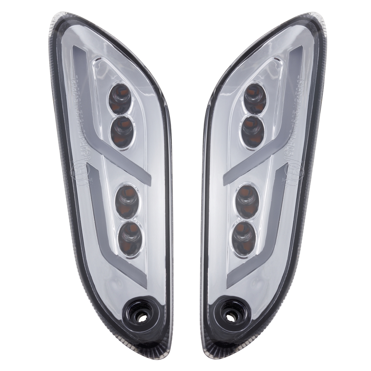 Blinker Kit hinten links / rechts LED getönt für Vespa Primavera /​ Sprint 50-150ccm SIP Style