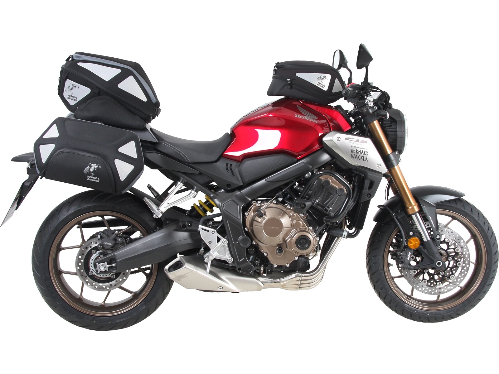 Sportrack schwarz für Honda CB 650 R (19-20) Hepco & Becker