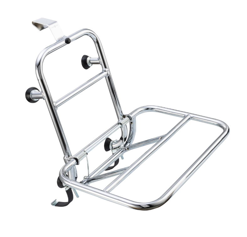 Gepäckträger vorne für Vespa GTS/​GTS Super/​GTV/​GT 60/​GT/​GT L 125-300ccm, klappbar, chrom