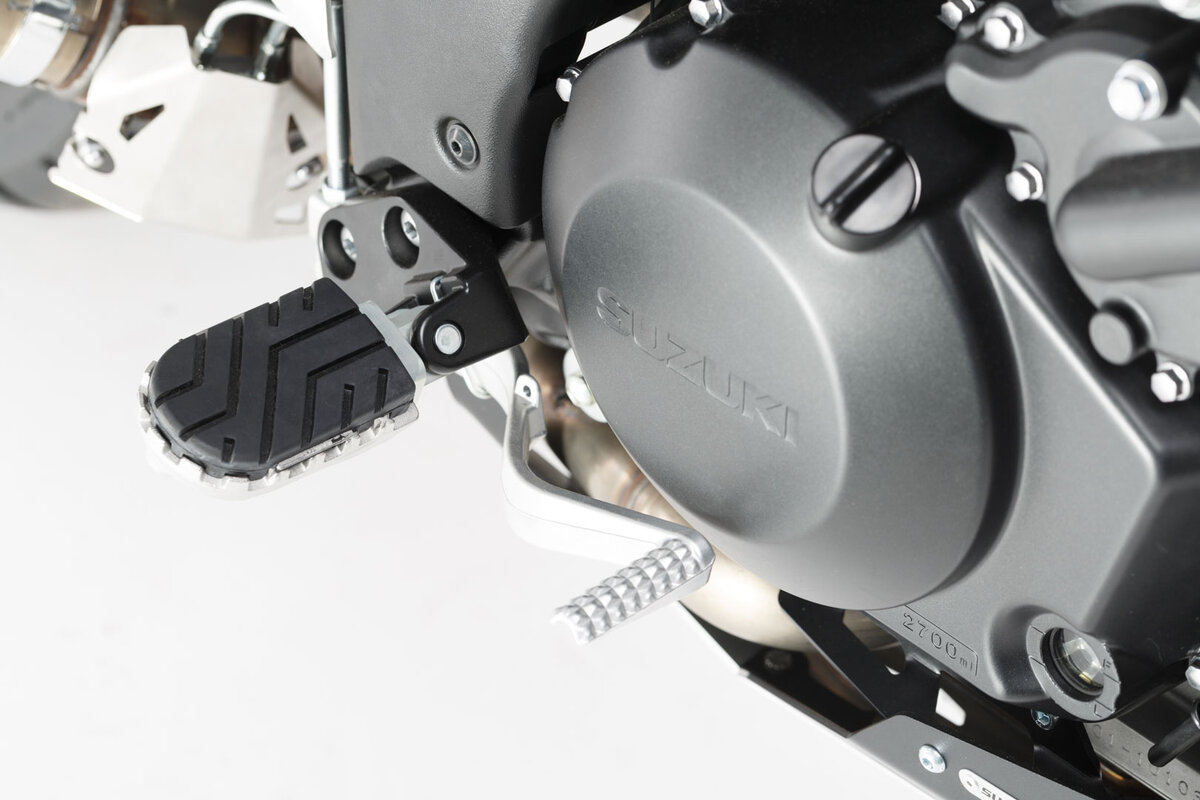 SW-Motech Verstellbare Fußrasten ION, Edelstahl, für BMW F 800 GT