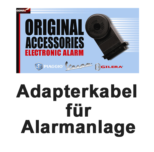 Adapterkabel Alarmanlage E-Lux / E-1 bis 50ccm