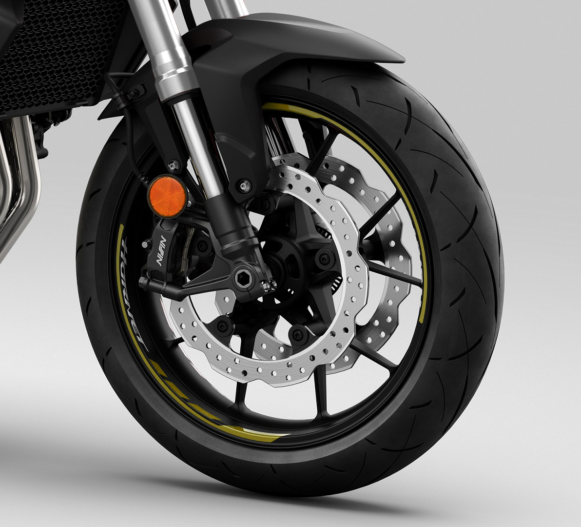 Felgendekor Gelb für Honda CB 750 Hornet (23-) Original