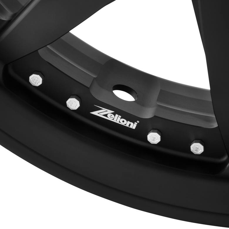 Felge Sport vorne/hinten 12" für Vespa GTS/​GTS Super/​GTV/GT/946 125-300ccm, schwarz matt