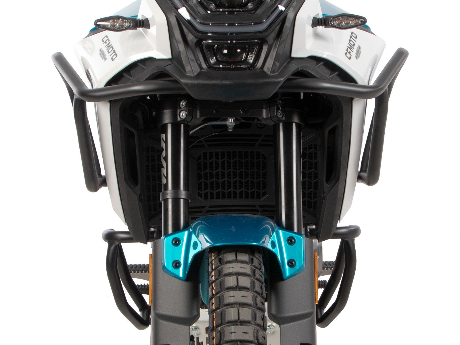 Tankschutzbügel schwarz für CFMoto 450 MT (24-) Hepco & Becker