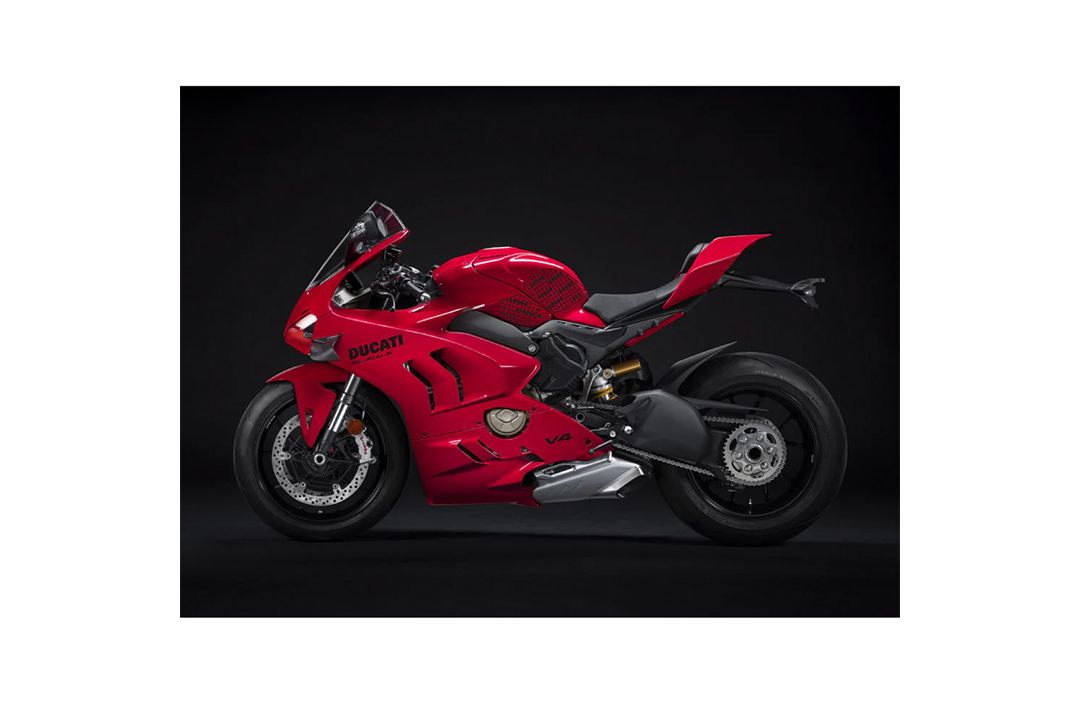 Stompgrip Tank Pad klar, Volcano, Streetbike Tank Kit - Tank Seiten, für Ducati Panigale V4 2022