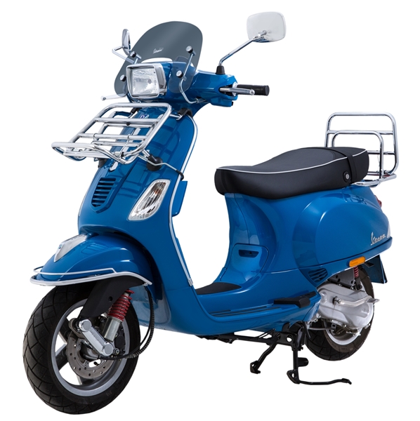 Sturzbügel hinten chrom für Vespa ET2/​ET4/​LX/​LXV/​S 50-150ccm Cuppini