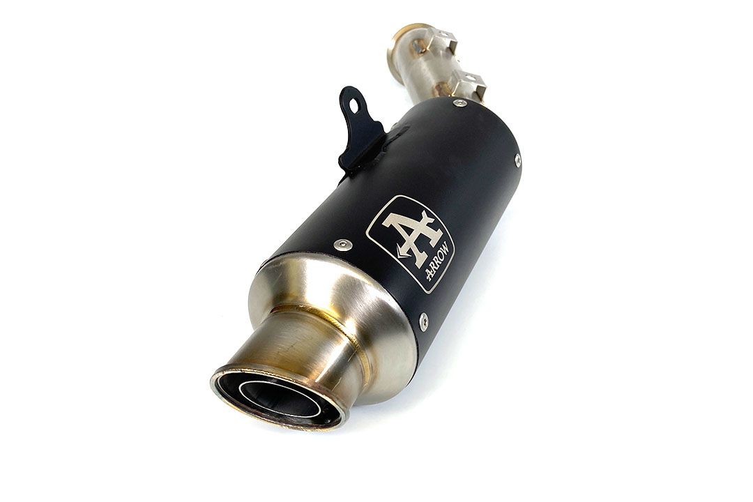 ARROW Auspuff DARK GP2 für KTM 790 Duke (18-20) / 890 Duke R (20-)