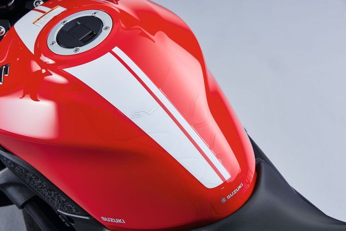 Tankpad, transparent für Suzuki SV650 BJ. 2016-2017