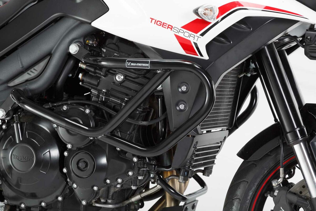 SW-Motech Sturzbügel für schwarz für Triumph Tiger 1050 Sport (13-)