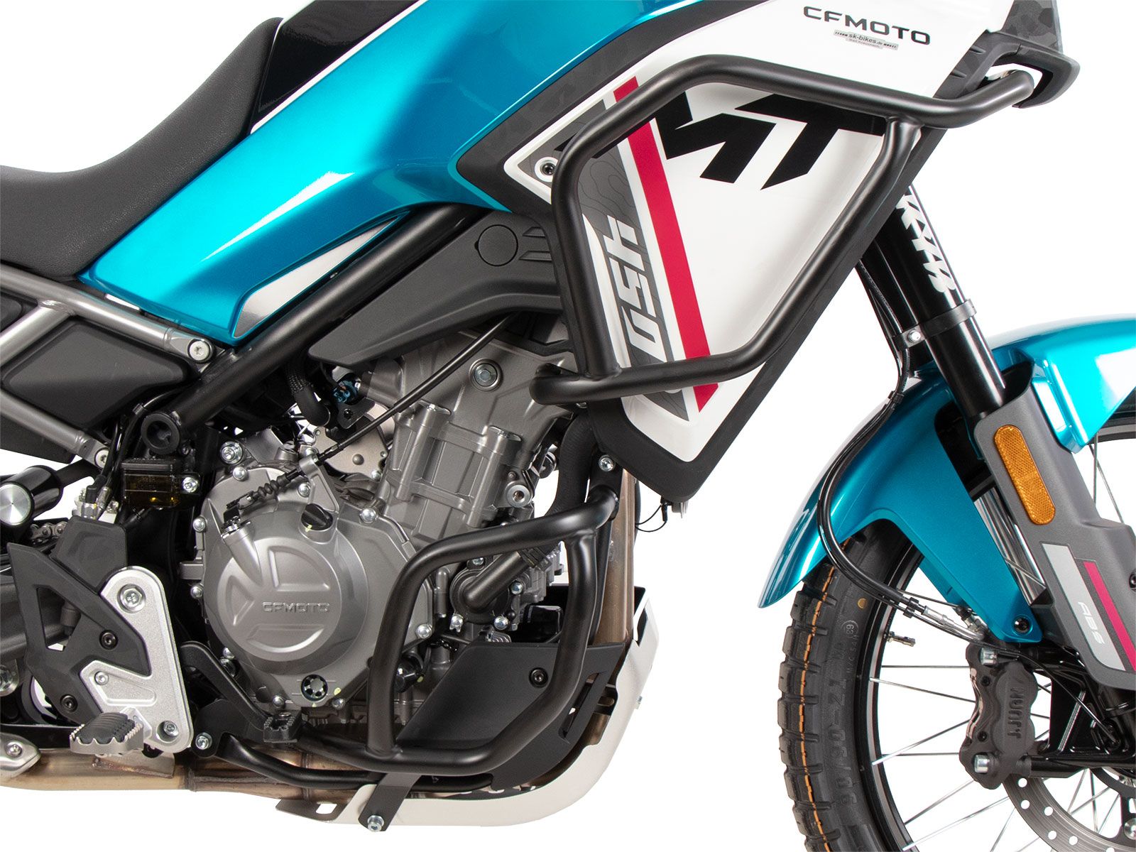 Tankschutzbügel schwarz für CFMoto 450 MT (24-) Hepco & Becker