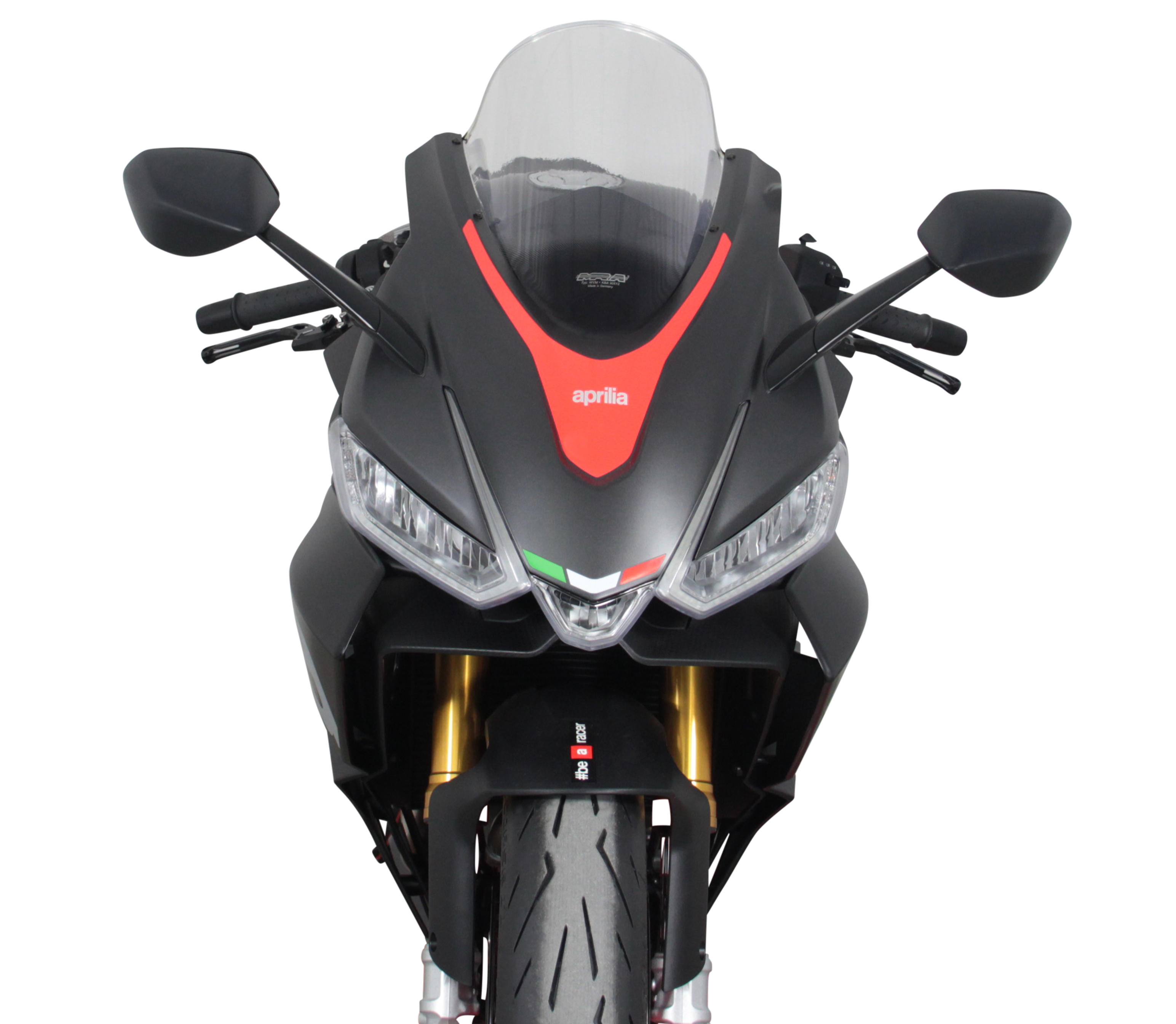 MRA Racingscheibe "R " klar für Aprilia RS 660 2021-