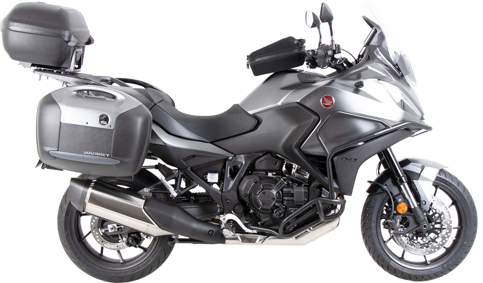 Easyrack Topcase-Träger für Originalgepäckbrücke für Honda NT 1100 (22-24) Hepco & Becker