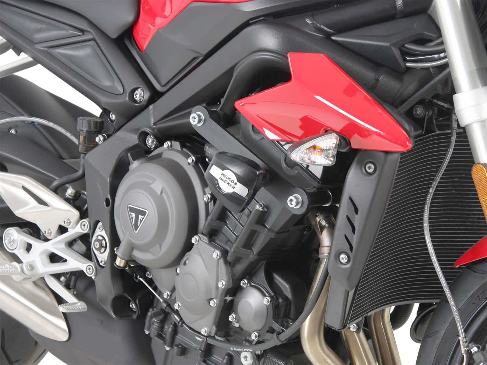 Sturzpads für Triumph Street Triple 765 S/R/RS (17-) Hepco & Becker