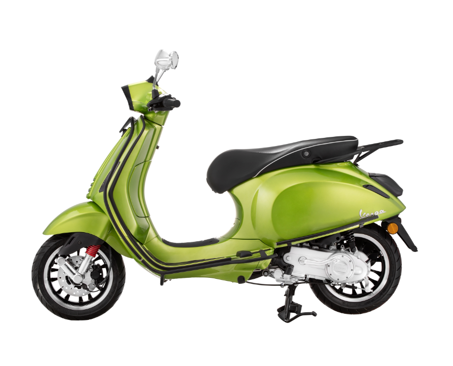 Sturzbügel Seitenhaube für Vespa Primavera/​Sprint/Elettrica 50-150ccm, schwarz matt