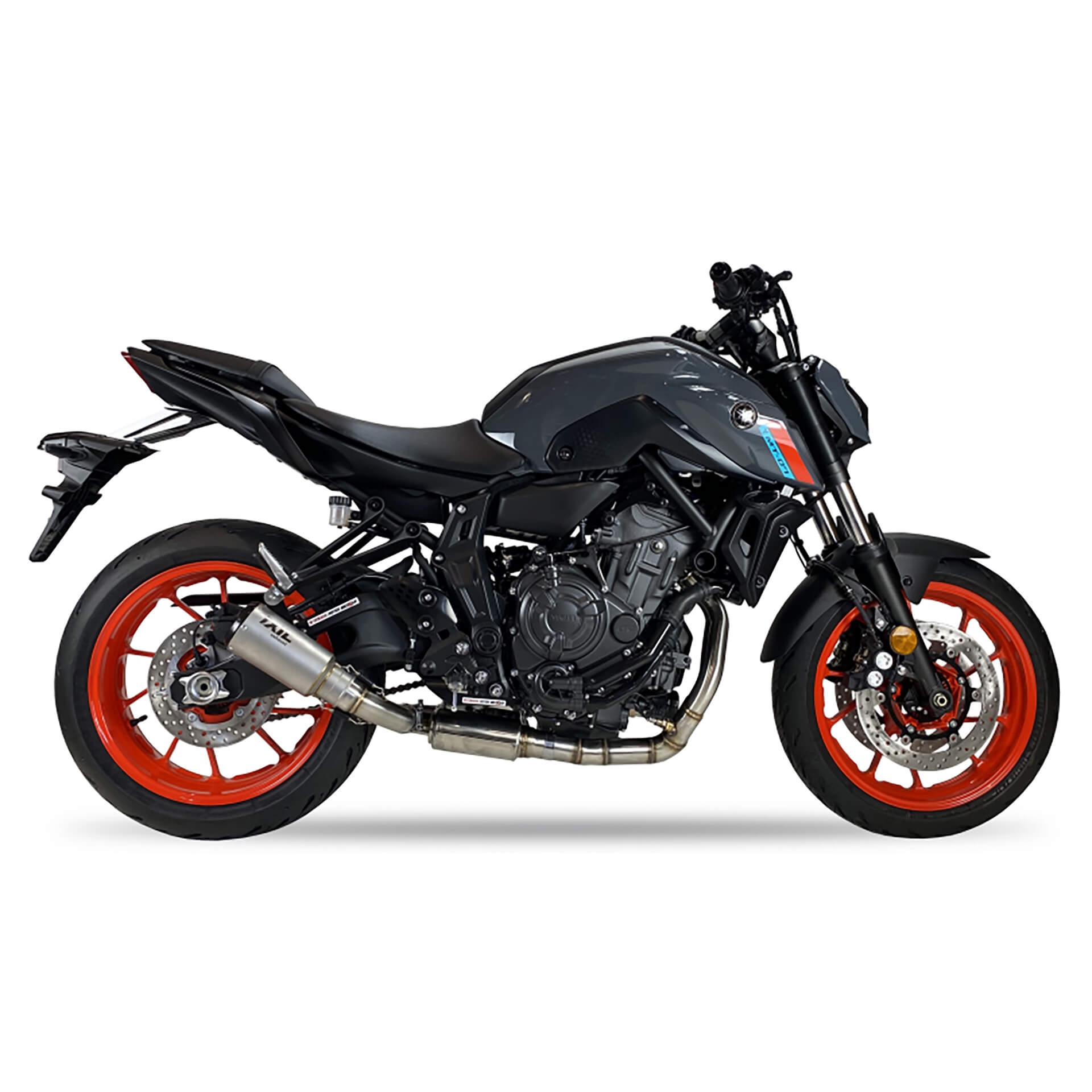 IXIL RB Komplettanlage für Yamaha Tracer 700, Edelstahl, E-geprüft, Euro5