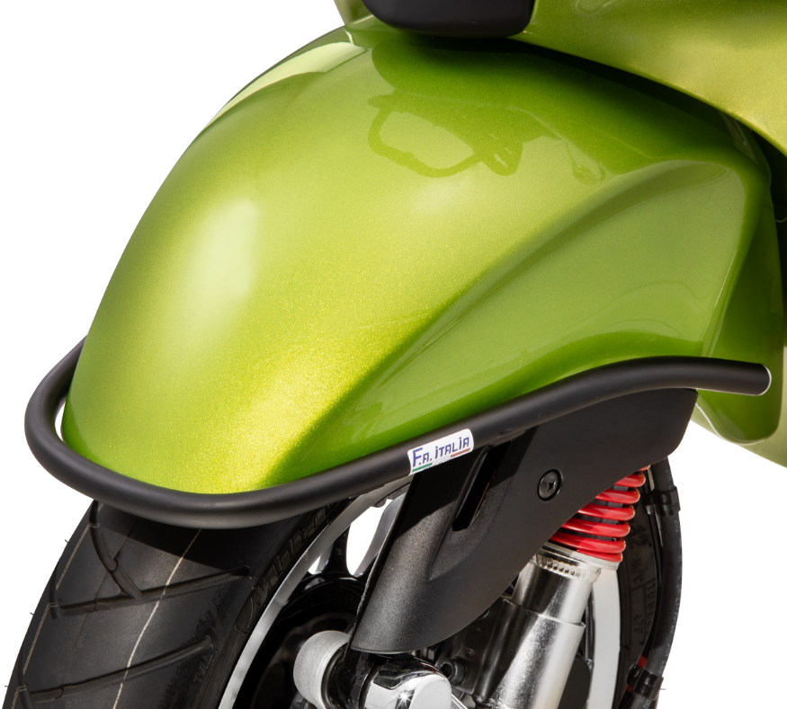 Stoßstange Kotflügel vorne für Vespa Primavera/​Sprint/Elettrica 50-150ccm, schwarz matt