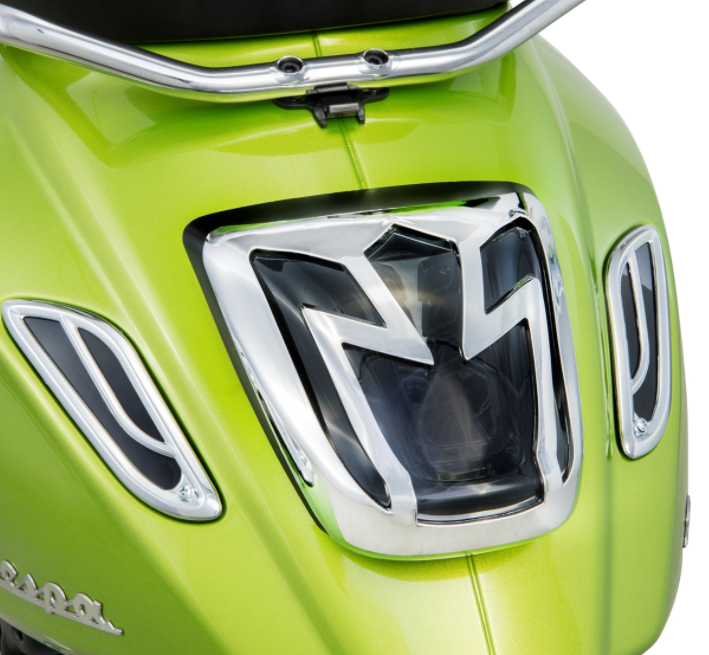 Rücklichtgitter für Vespa Primavera/​Sprint 50-150ccm 2T/​4T AC, chrom