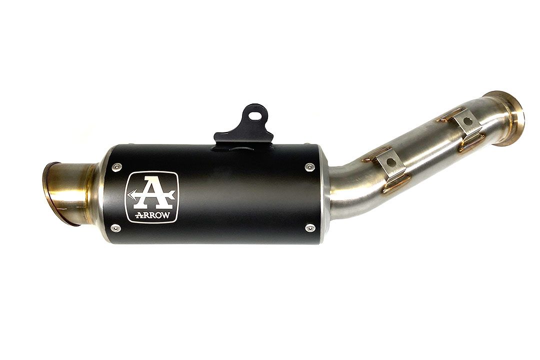 ARROW Auspuff DARK GP2 für KTM 790 Duke (18-20) / 890 Duke R (20-)