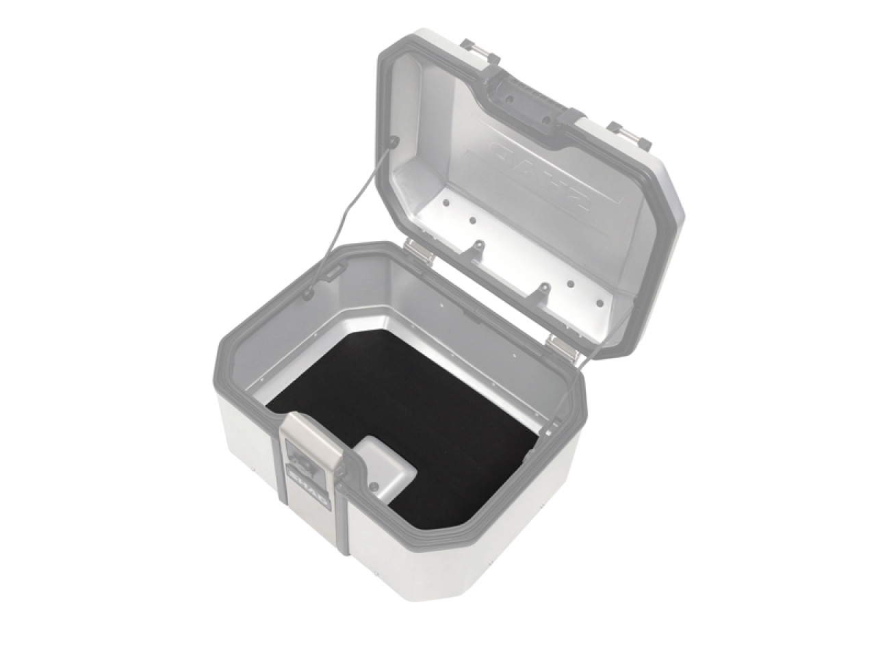 Shad Topcase TR48, Aluminium silber, 48 l