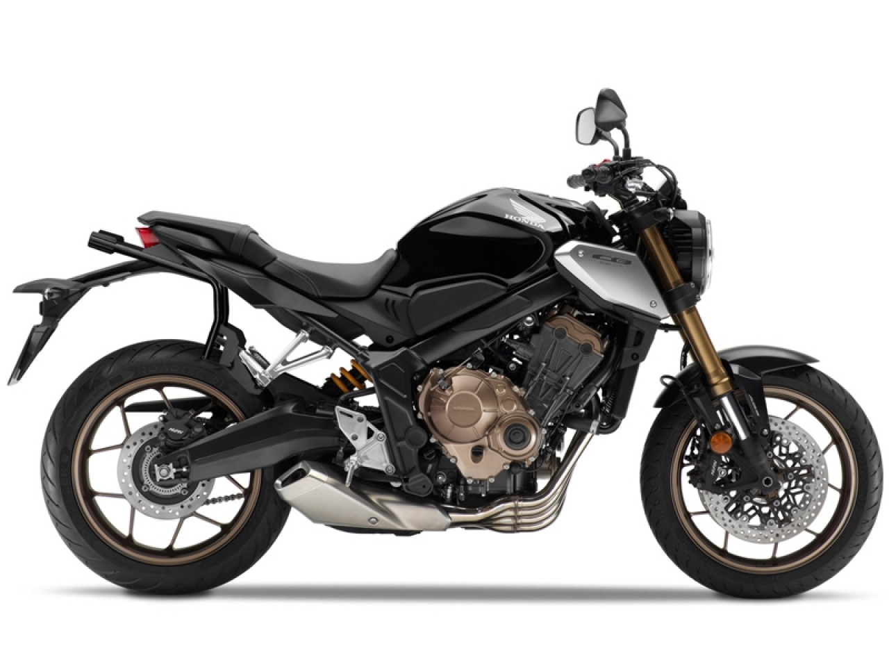 Shad Seitenkofferträger 3P System schwarz lackiert für Honda CB / CBR 650 R (19-20)