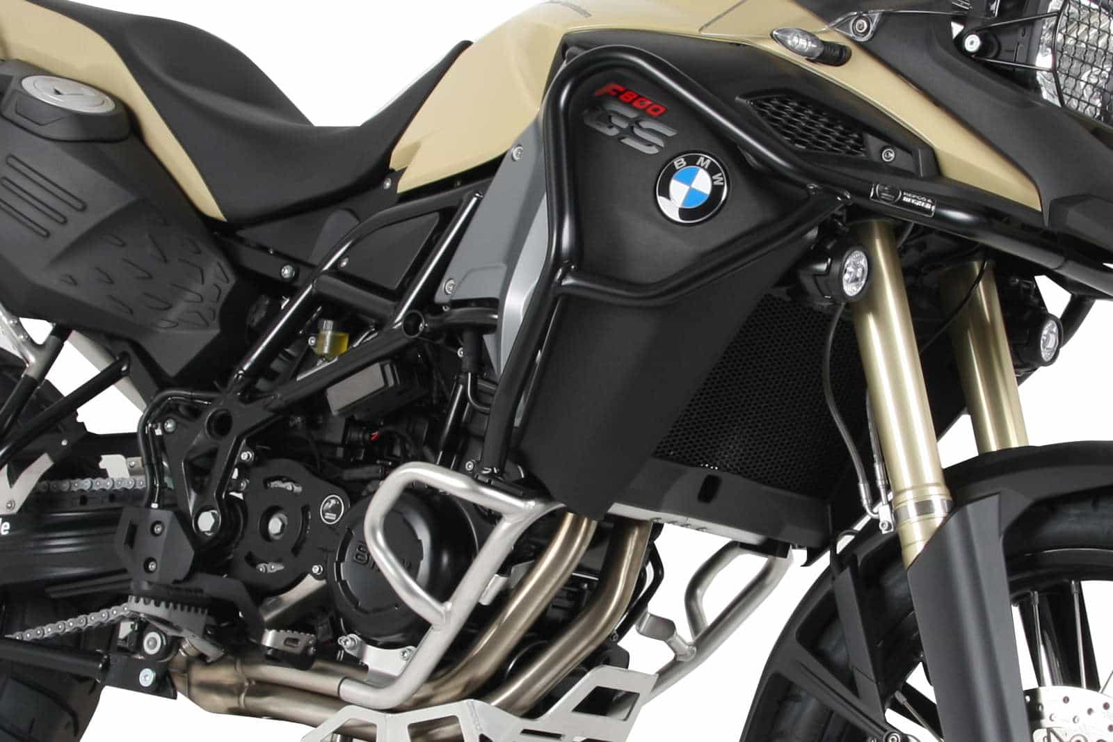 Tankschutzbügel schwarz für BMW F 800 GS Adventure Hepco & Becker