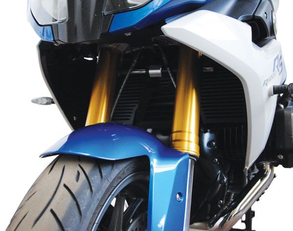 Kühlerschutz für BMW R 1200 RS (15-18) /R 1250 RS (19-), Alu, schwarz