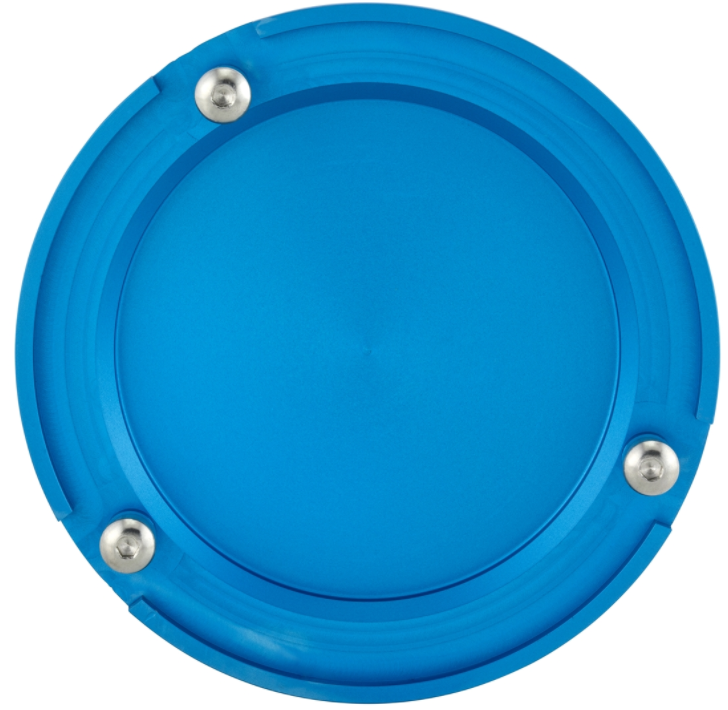 Abdeckung Variodeckel für Vespa Primavera/​Sprint 125-150ccm i.e. 3V 4T AC, blau matt