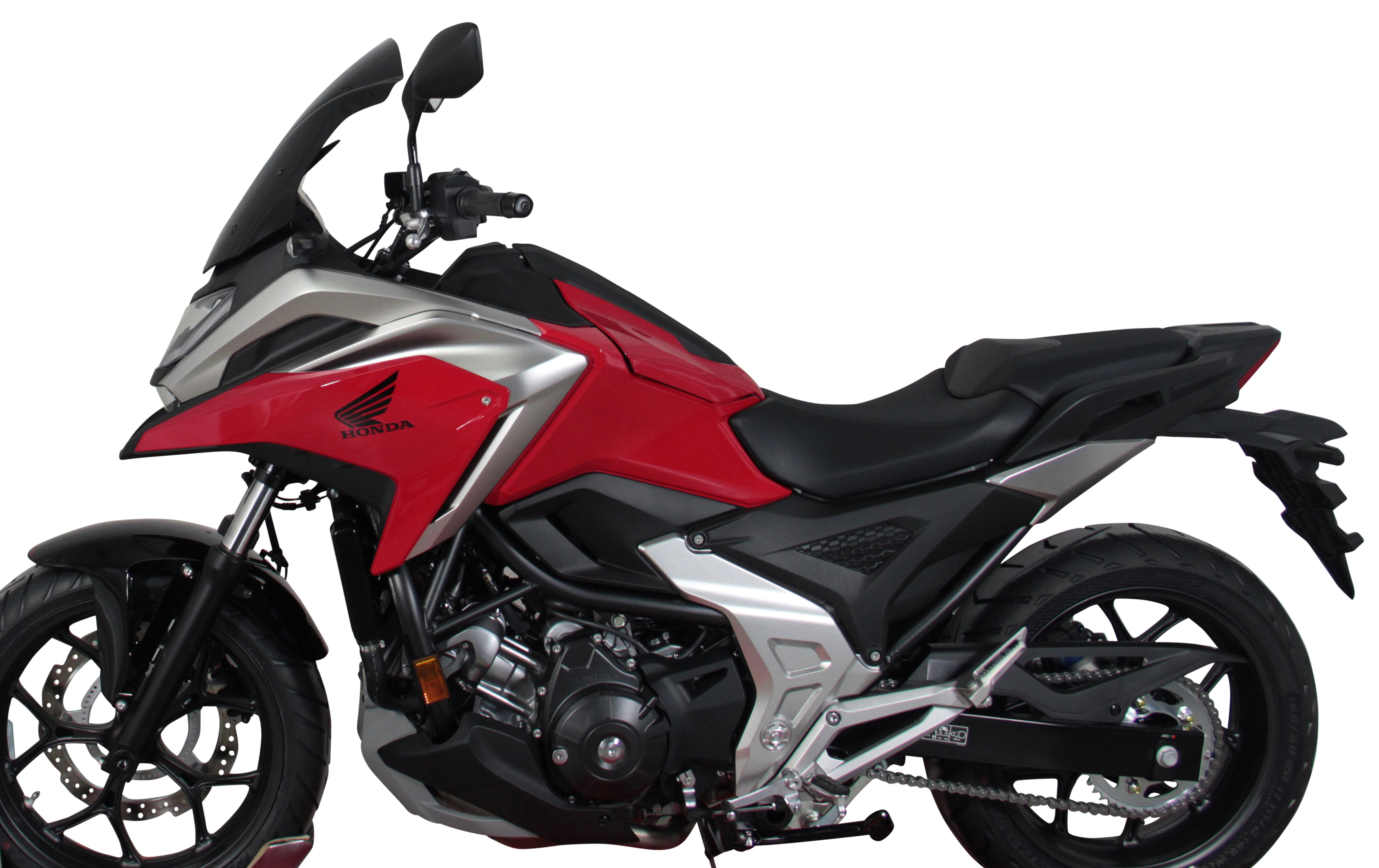 Tourenscheibe MRA "TM" schwarz für Honda NC 750 X (21-24)