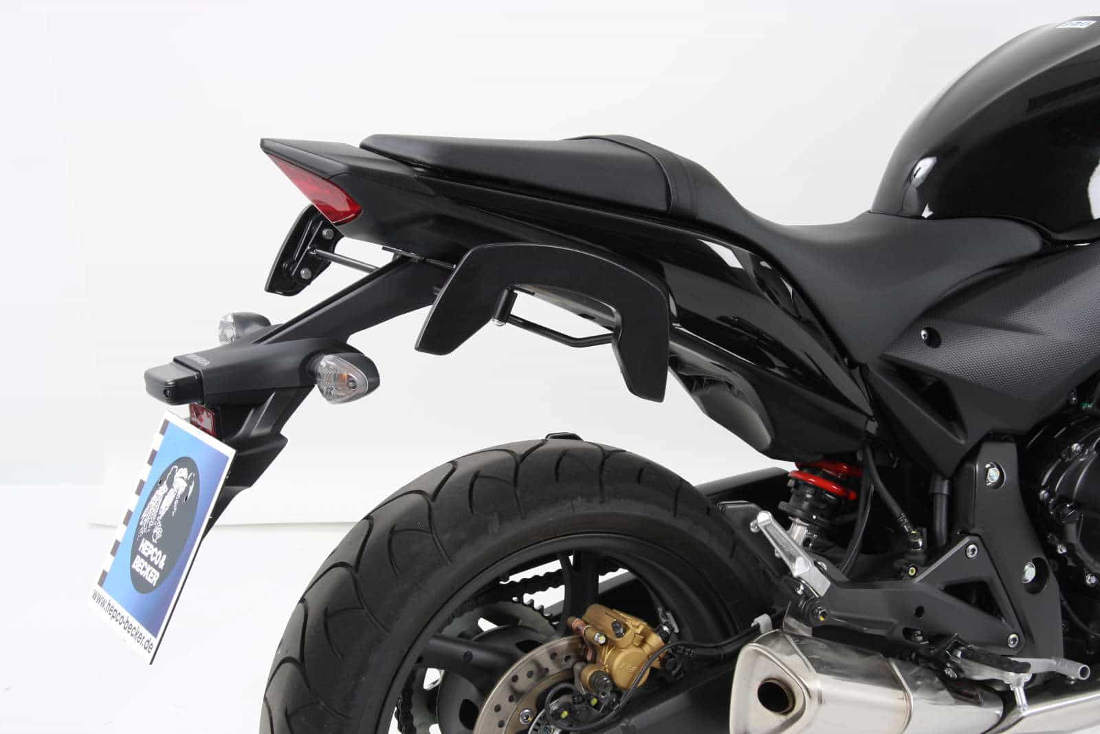 C-Bow Seitenträger schwarz für Honda CB 600 F Hornet (11-15) Hepco & Becker