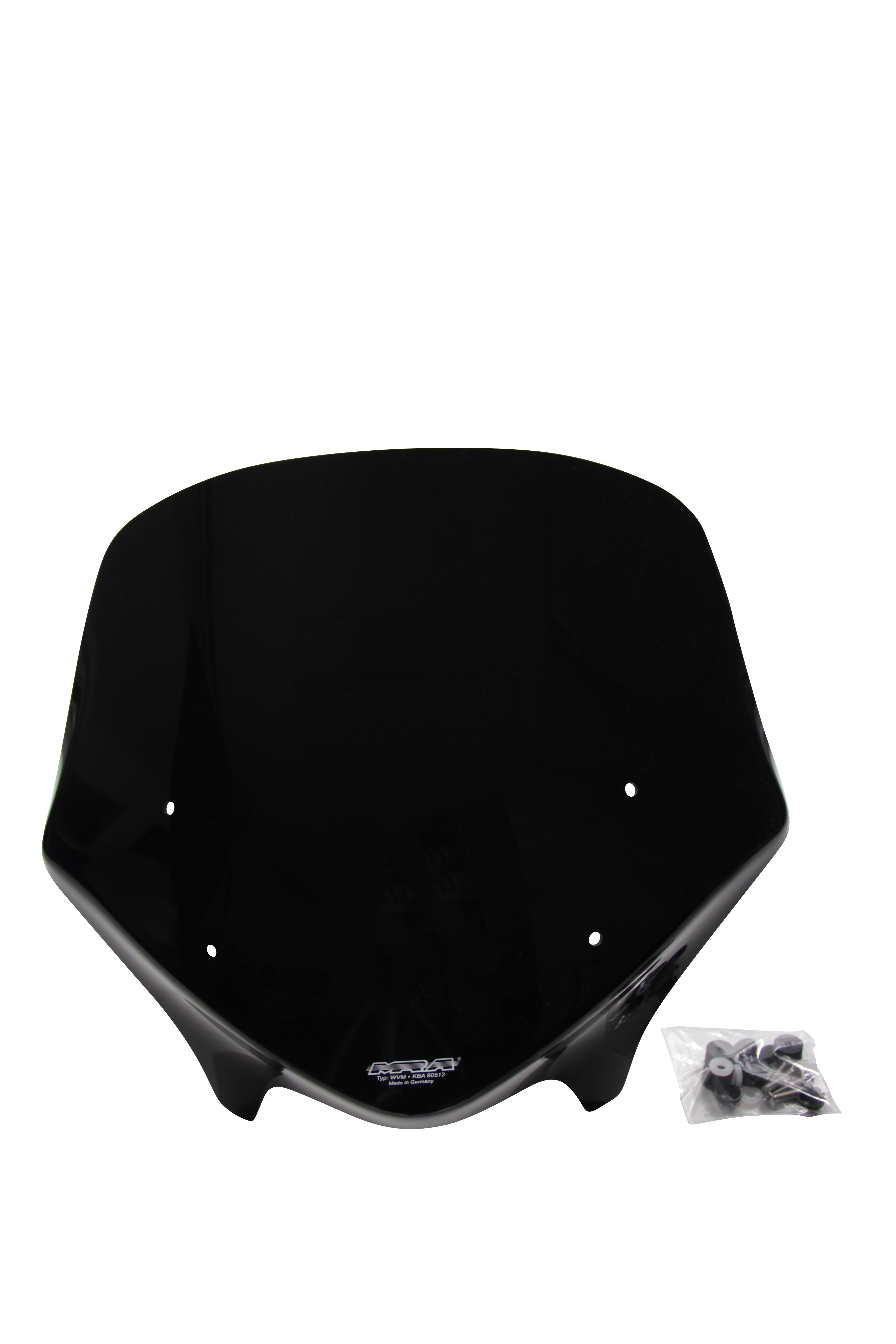 Tourenscheibe MRA "TM" für BMW R 1200 R (Bj.15-18) - Schwarz