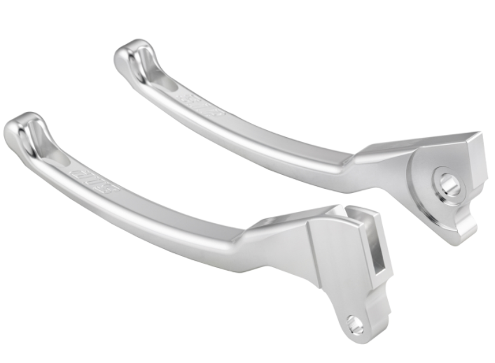 Sporthebel Set Bremse links/rechts für Vespa LX/​LXV/​S/​Primavera/​Sprint 50-150ccm, silber