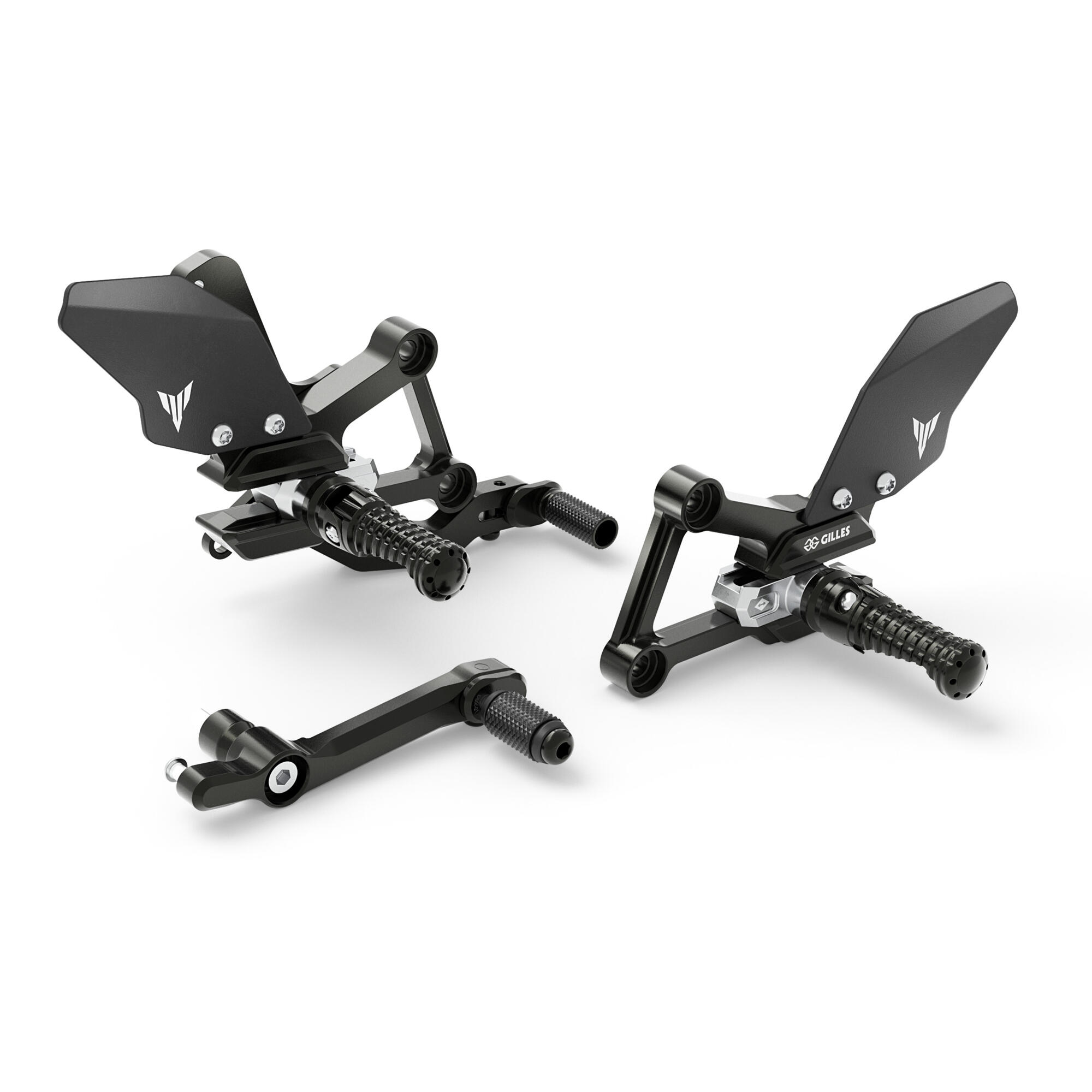 Zurückverlegte Fußrastenanlage für Yamaha MT-09 (24-) Original