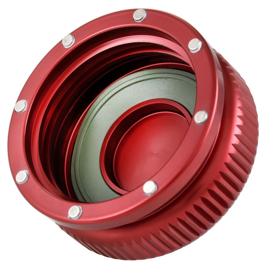 Tankdeckel für Vespa, rot