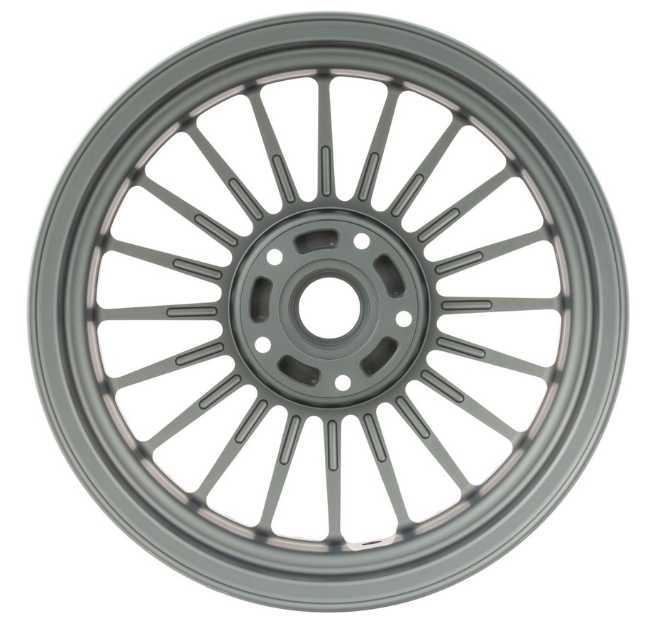 Felge Sport Classic vorne/hinten für Vespa GTS/​GTS Super/​GTV/​GT/​946 125-300ccm, grau matt
