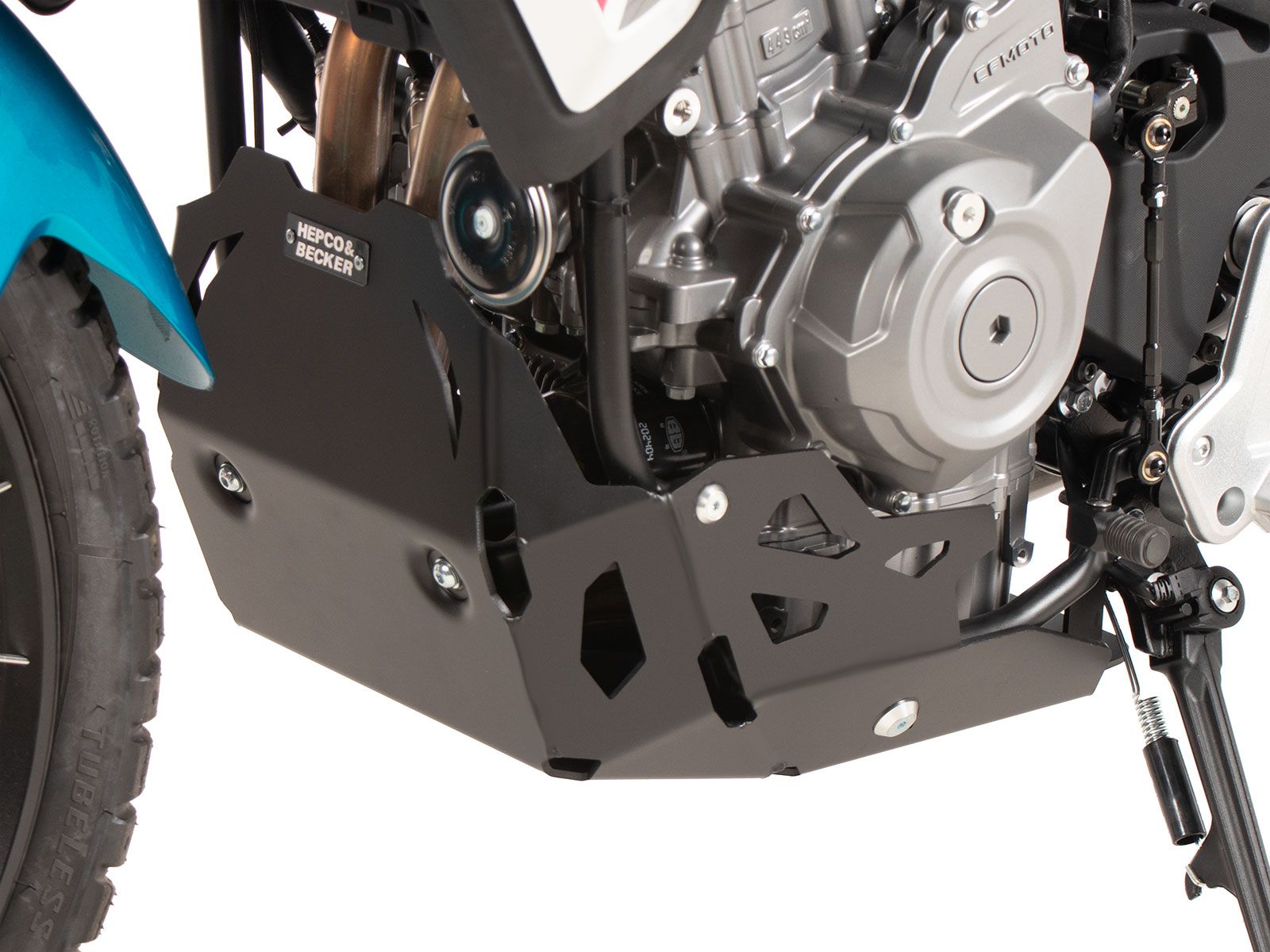 Motorschutzplatte schwarz für CFMoto 450 MT (24-) Hepco & Becker