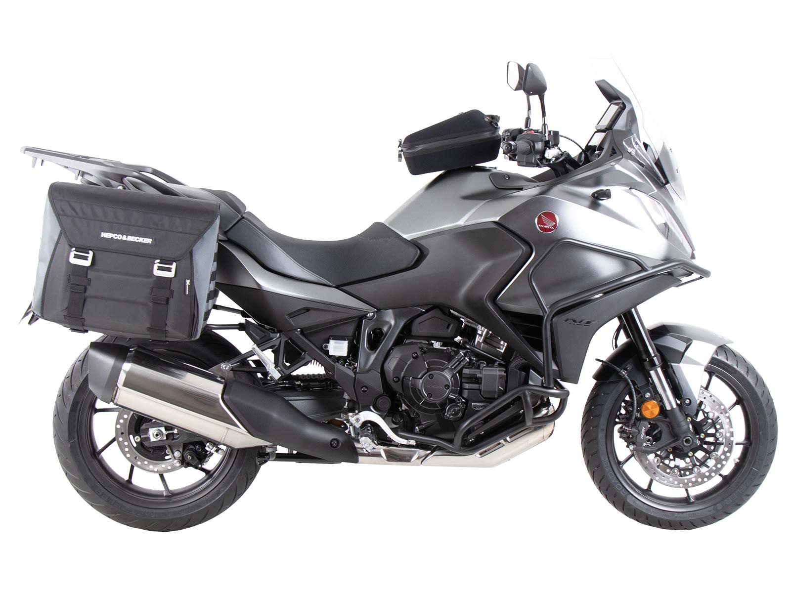 Seitenkofferträger festverschraubt schwarzfür Honda NT 1100 (22-24) Hepco & Becker