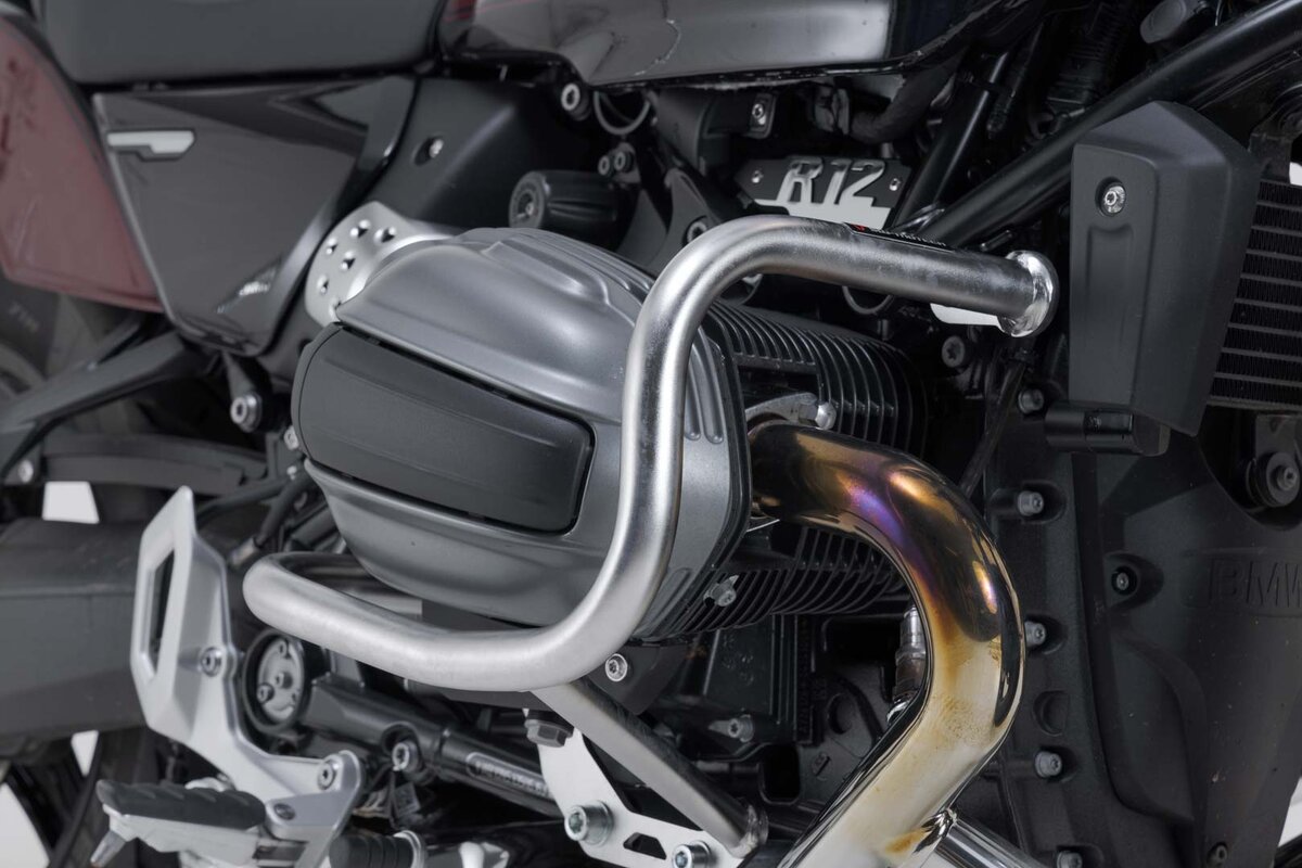SW-Motech Edelstahl Motorschutzbügel silbern für BMW R 12 G/S (25-)