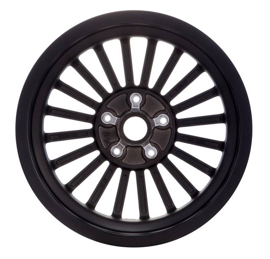 Felge vorne/hinten für Vespa GTS/​GTS Super/​GTV/​GT 60/​GT/​GT L 125-300ccm, schwarz matt