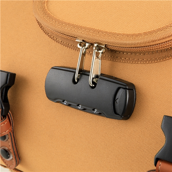 Tasche "Classic" groß für Gepäckträger für Vespa - grau, nylon