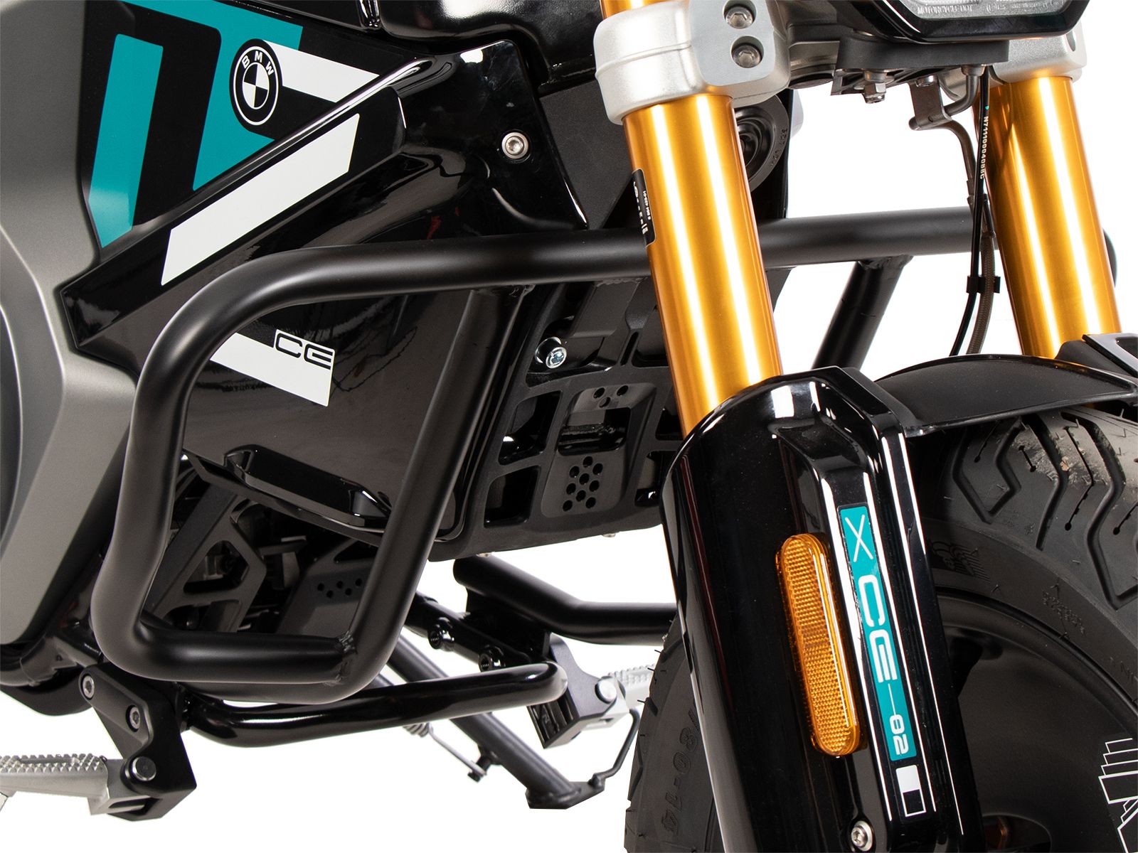 Motorschutzbügel schwarz für BMW CE 02 (23-) Hepco & Becker