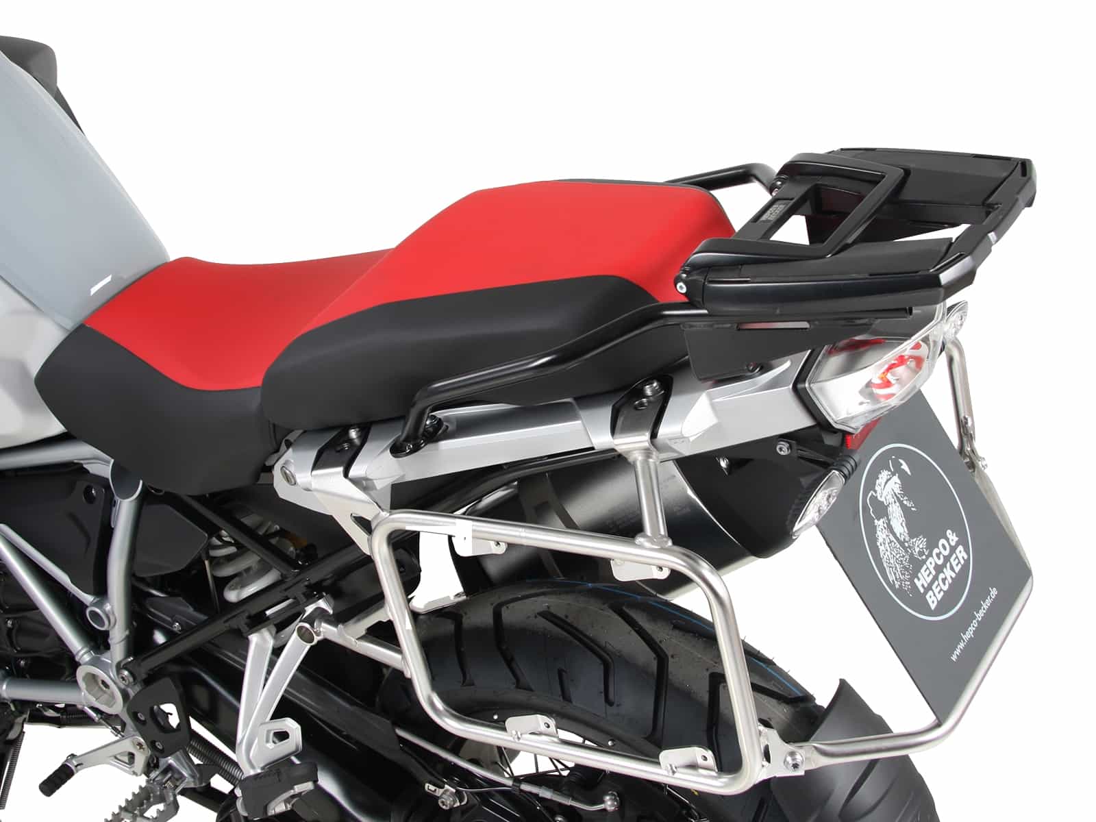 Kofferträgerset Cutout Träger inkl. Kofferset Xplorer Cutout schwarz für BMW R 1250 GS Adventure