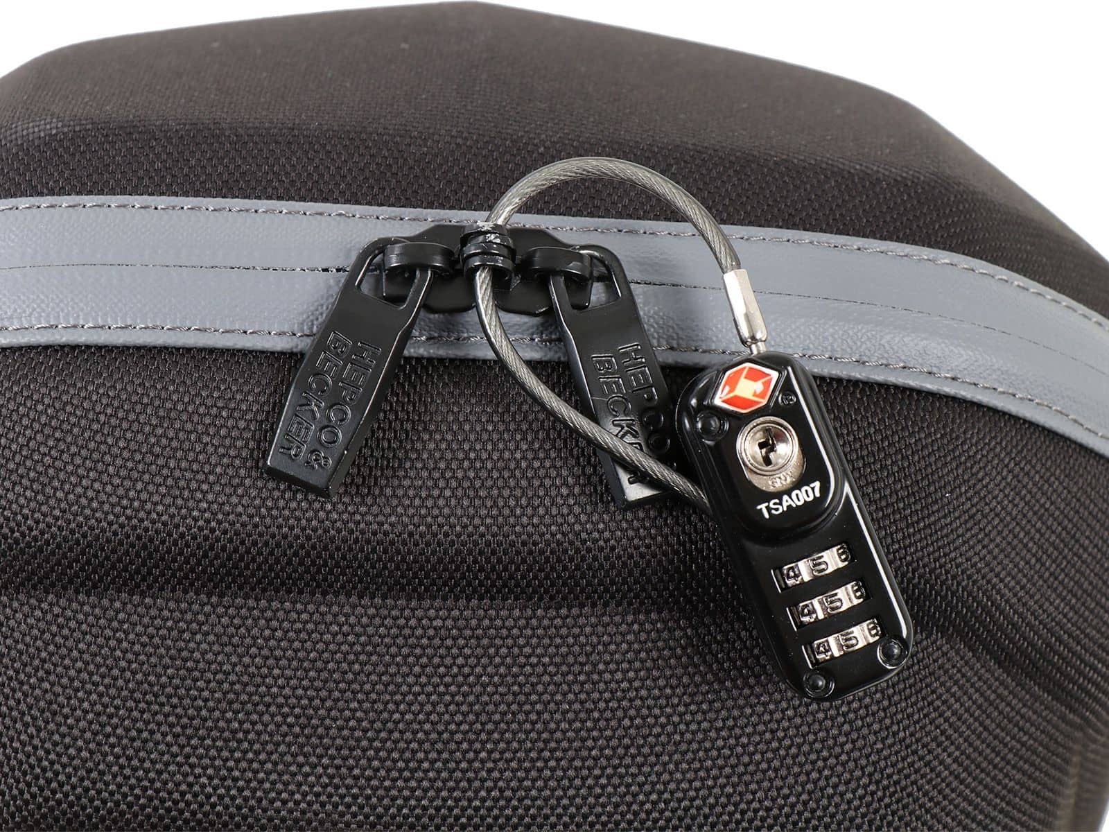 Diebstahlsicherung für Lock-it/Basic Tankrucksäcke und Hecktaschen Hepco & Becker