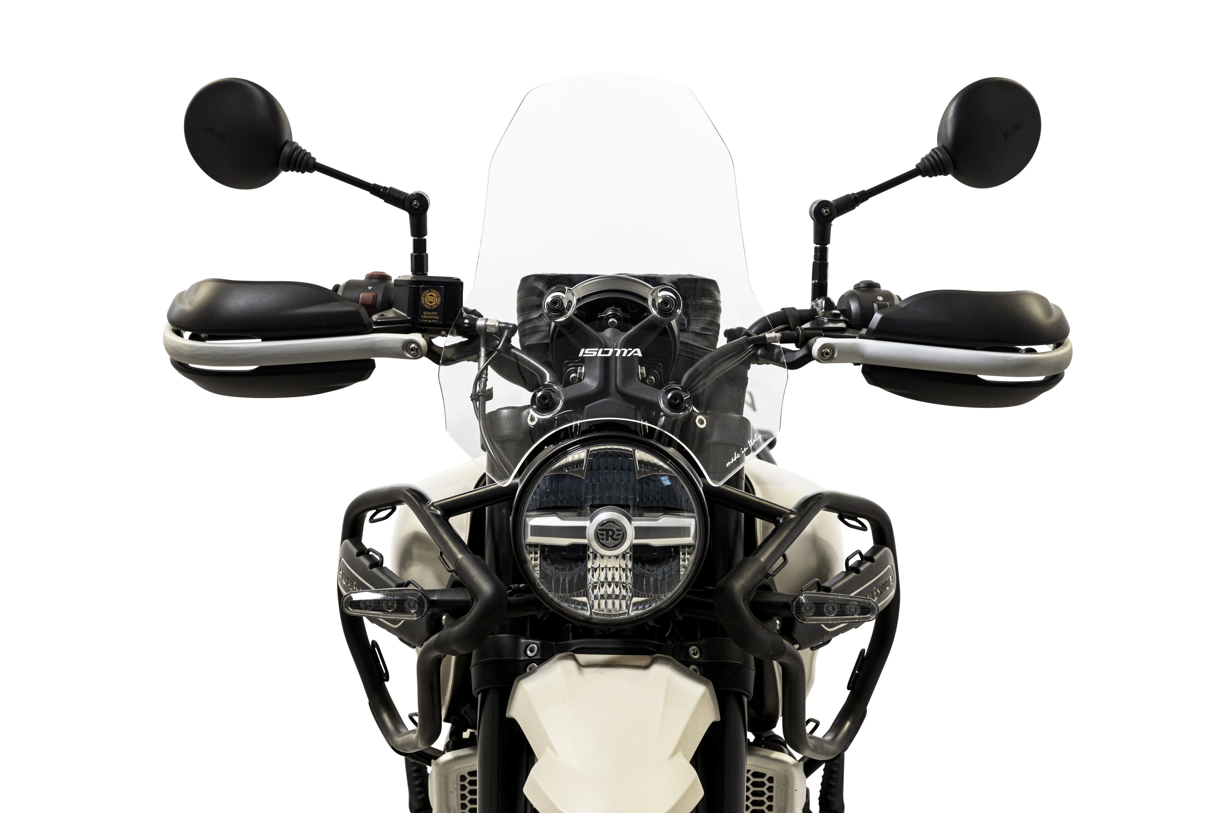 Windschutzscheibe Rally - Höhe 380 mm für Royal Enfield Himalayan 450