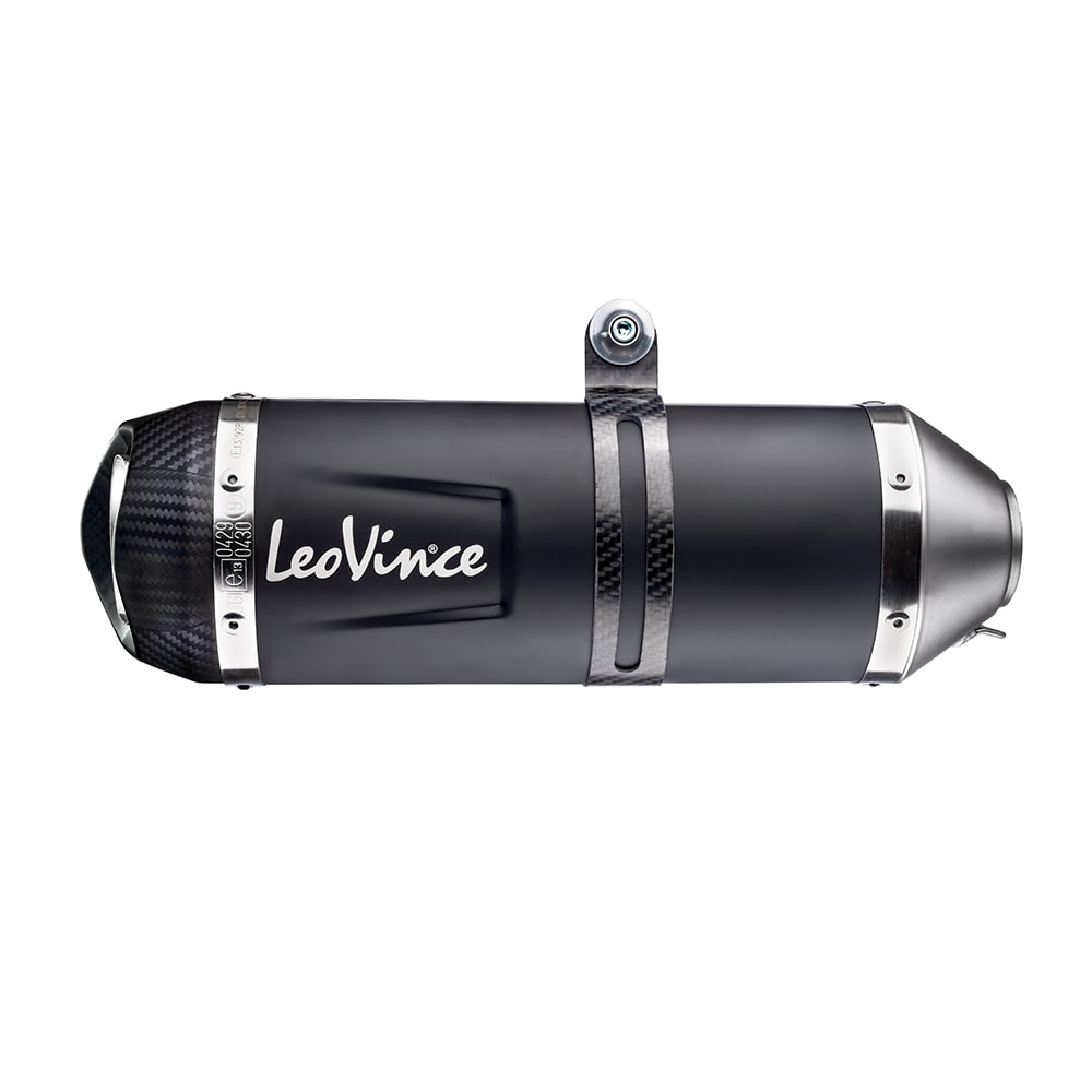LeoVince Komplettanlage LV One Evo für Yamaha MT-07 /Tracer 700 /XSR 700, schwarz, E-Gutachten