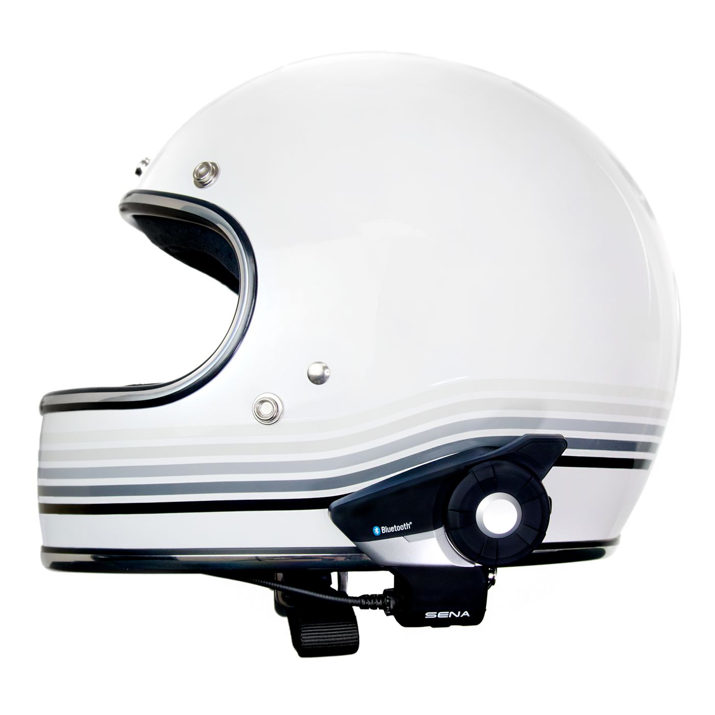 SENA 20S Evo Doppelset inkl. HD-Lautsprecher- Bluetooth Kommunikationssystem für Motorräder-