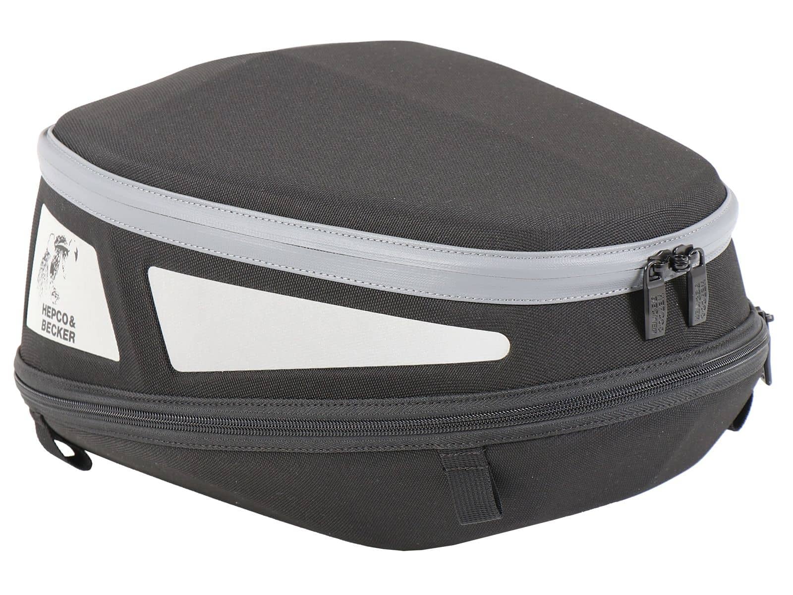 Royster Rearbag Sport Hecktasche schwarz/grau inkl. Basic Befestigung Hepco & Becker