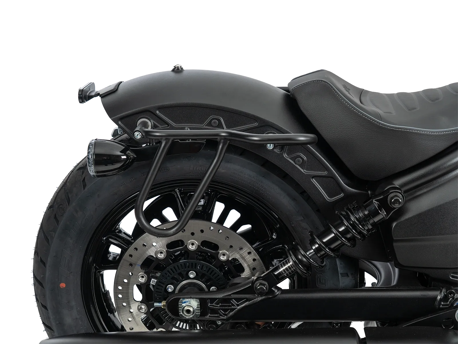 Cutout Taschen Set braun inkl. Halter für Indian Scout Sixty Classic (25-) Hepco & Becker