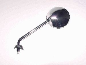 logoscooter Spiegel, Metall, links, M8 / re, chrom, rund