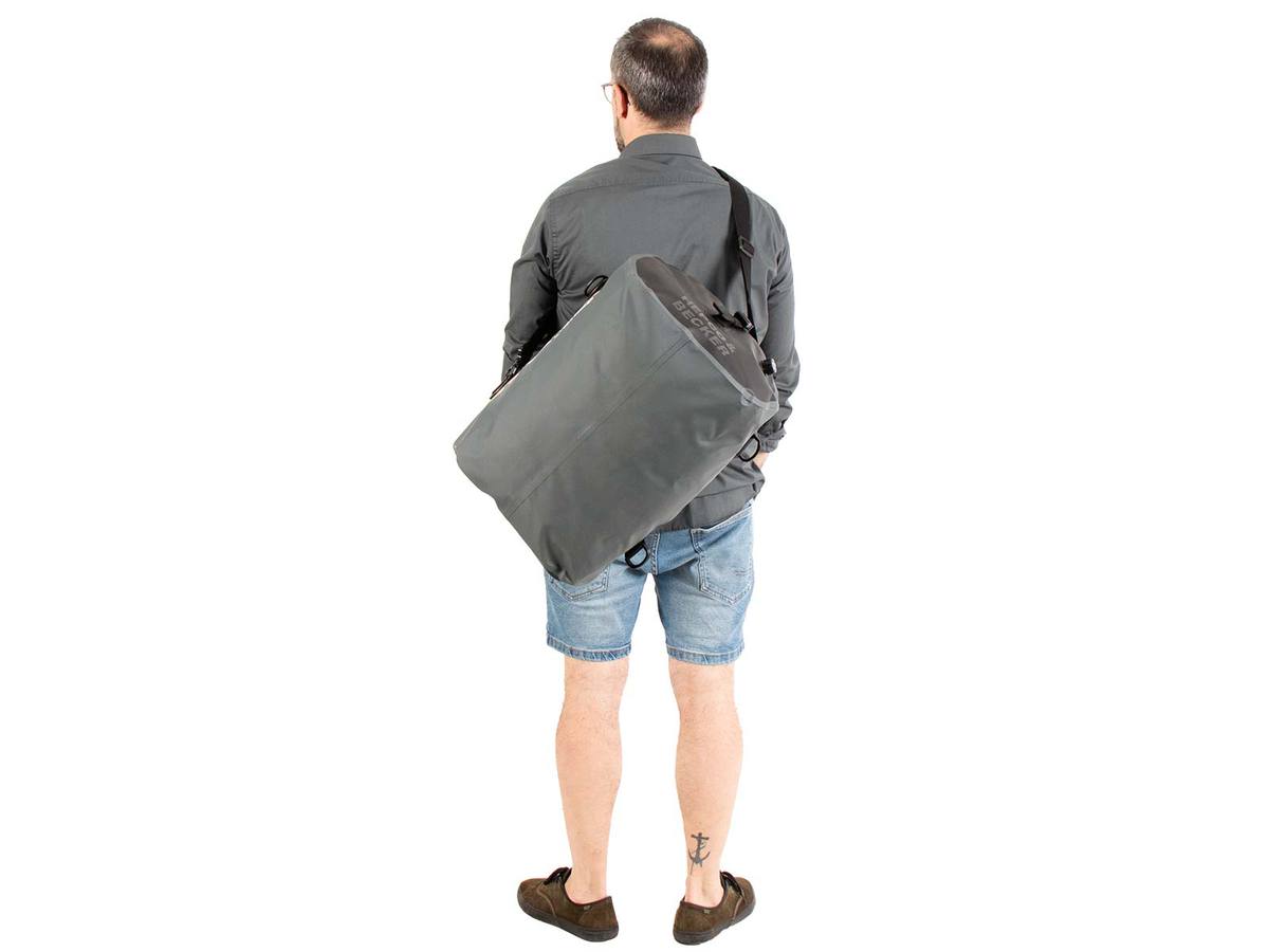 Drybrid Bag 30L Hecktasche grau Hepco & Becker