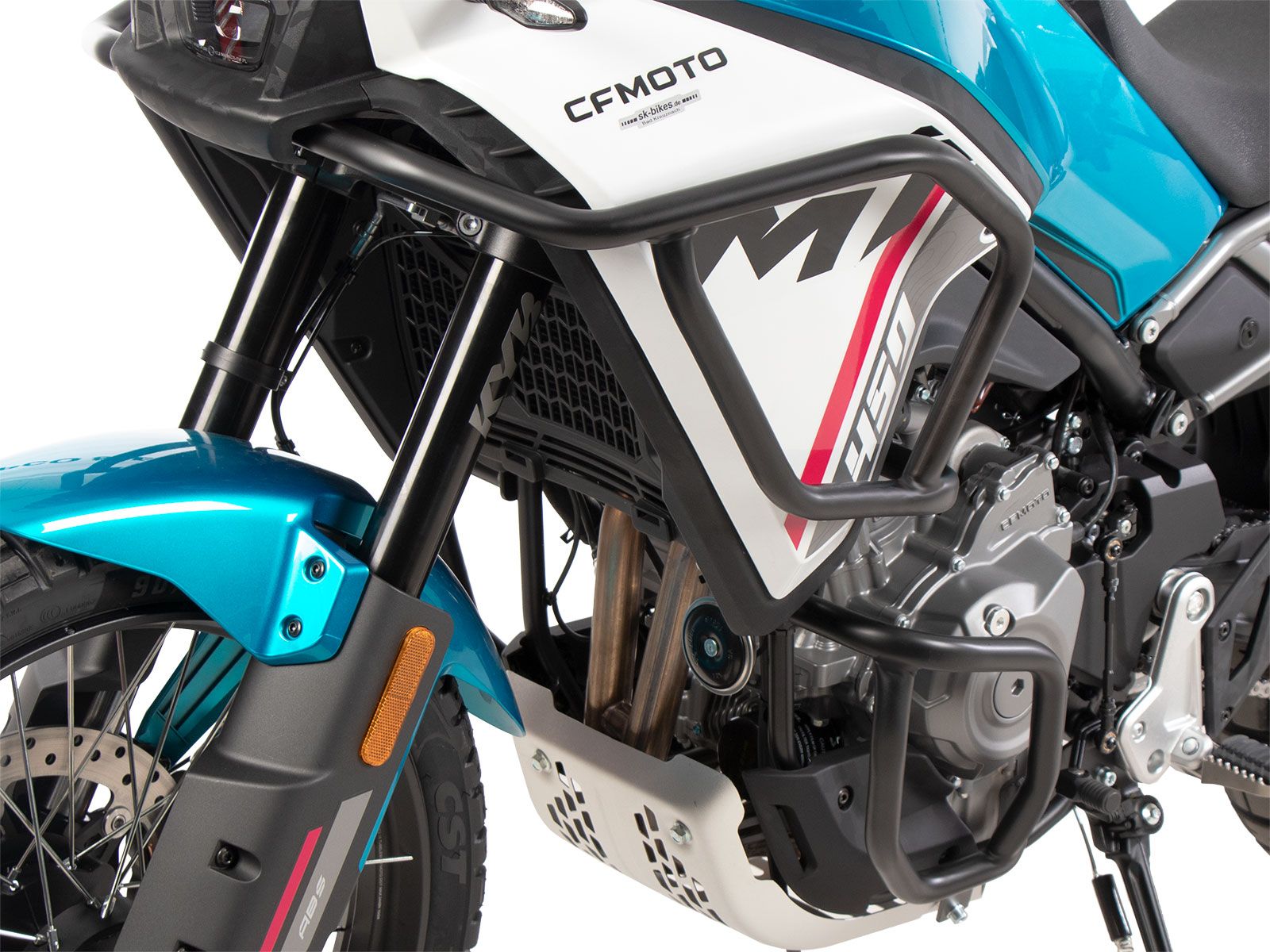 Tankschutzbügel schwarz für CFMoto 450 MT (24-) Hepco & Becker